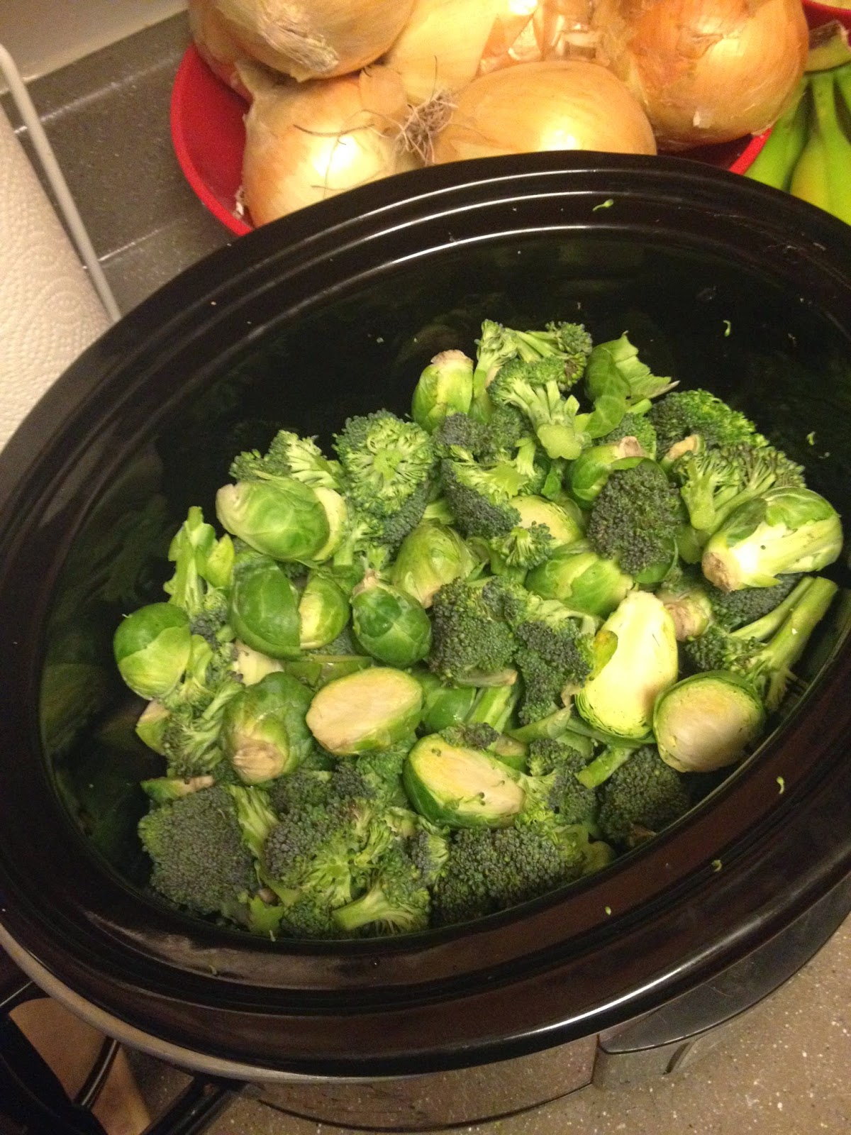 5Ingredient Paleo Broccoli Brussels Sprouts Chicken Stew
